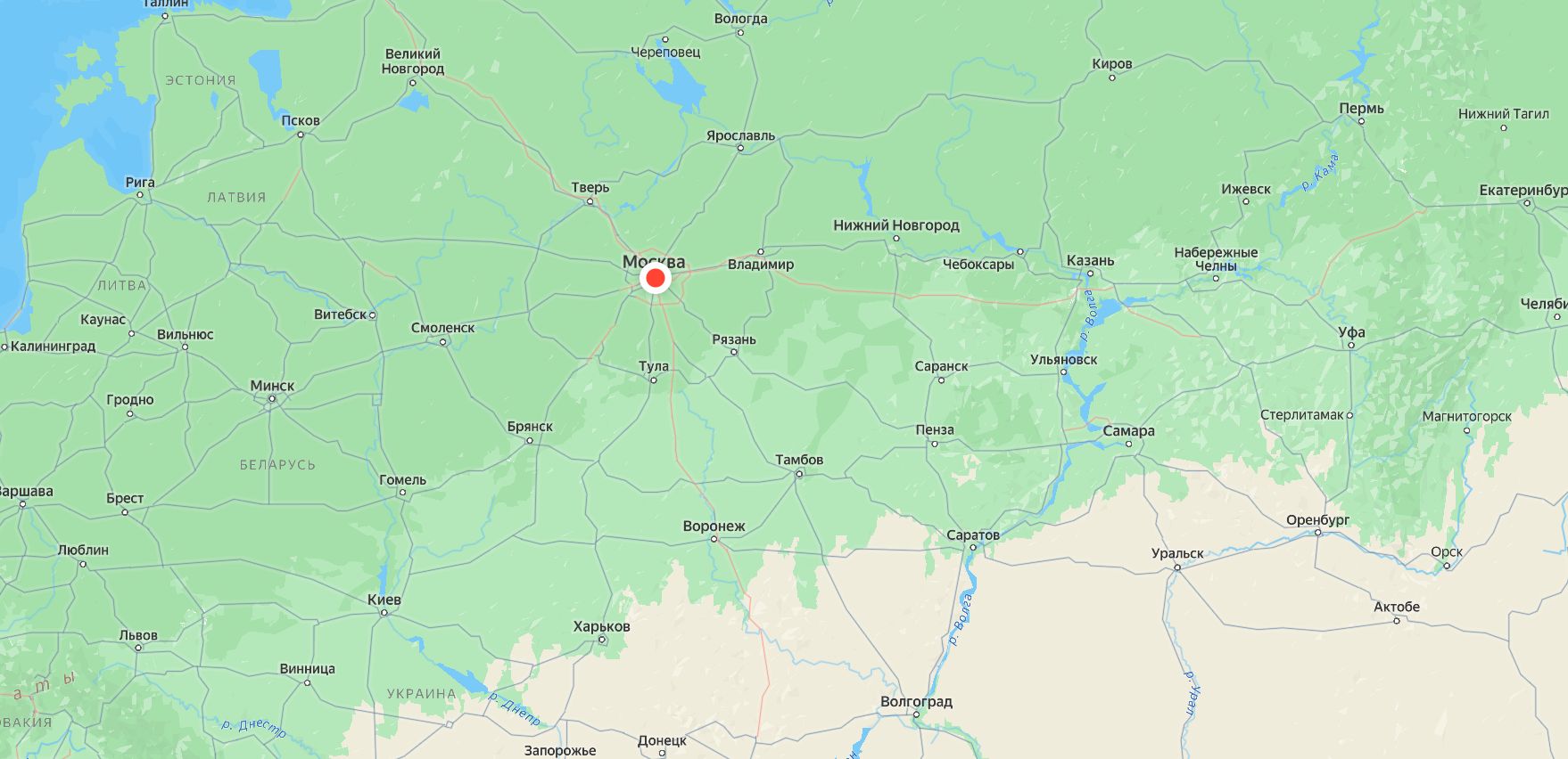 Карта автосалонов России